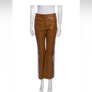 Coach Leather Pants Size 2
